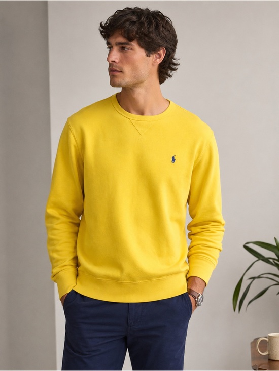 Polo Ralph Lauren Other - ✨Polo by Ralph Lauren Men’s Yellow Crewneck Sweatshirt Size XL